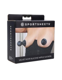 SPORTSHEETS VELVET NOIR SILICONE NIPPLE