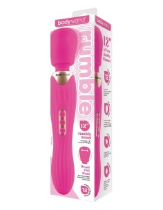 BODYWAND RUMBLE WAND 12 INCH HOT PINK