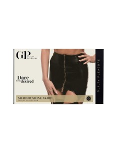 GUILTY PLEASURE SHADOW SHINE SKIRT BLACK 2