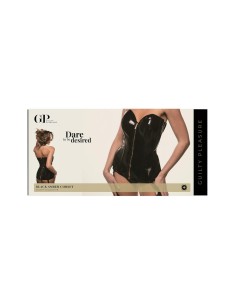 GUILTY PLEASURE BLACK AMBER CORSET BLACK