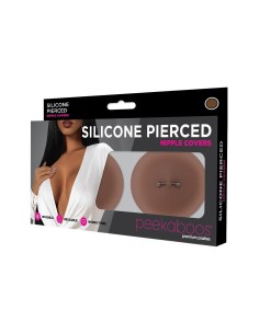 PEEKABOOS SILICONE PIERCED NIPPLE COVERS 2