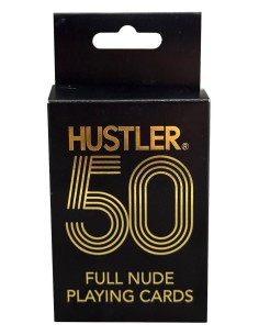 HUSTLER 50 FULL NUDE PLAYING CARDS