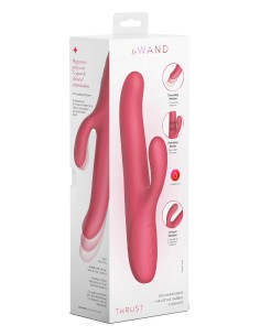 LE WAND THRUST THRUSTING RABBIT VIBRATOR
