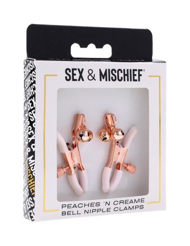 PEACHES 'N CREAME BELL NIPPLE CLAMPS