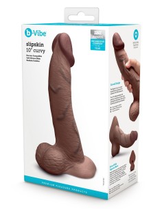 SLIPSKIN REALISTIC SILICONE DILDO 10 INC