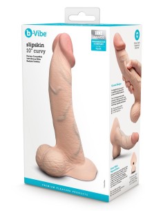 SLIPSKIN REALISTIC SILICONE DILDO 10 INC 2