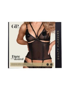 GUILTY PLEASURE CONTOUR CORSET BODY, S/M