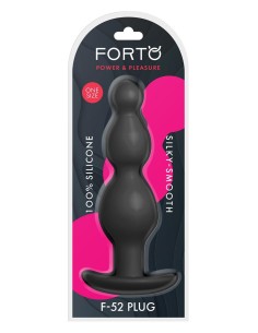 FORTO F-52 CONE BEADS BLACK