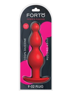 FORTO F-52 CONE BEADS RED