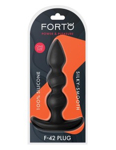 FORTO F-42 SPIRAL BEADS BLACK