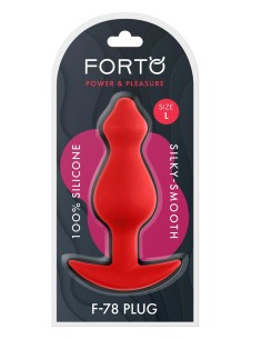 FORTO F-78 POINTEE PLUG LARGE RED
