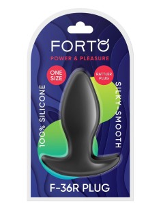 FORTO F-36R RATTLER T PLUG BLACK