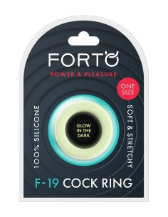 FORTO F-19 2 TONE C-RING BLACK AND GLOW
