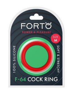 FORTO F-64 45MM RING WIDE MEDIUM RED