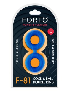 FORTO F-81 DOUBLE RING 47MM BLUE