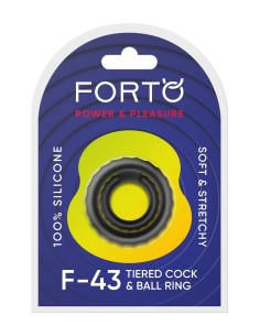 FORTO F-43 TIERED COCK AND BALL RING BLA