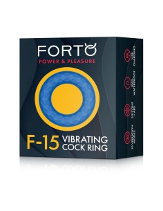 FORTO F-15 VIBRATING COCKRING BLUE