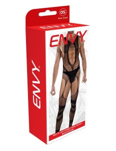 ENVY WEB OF LUST FISHNET OPEN CROTCH BODYSTOCKING
