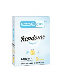 Smoothglide Condom 54mm 3 pz