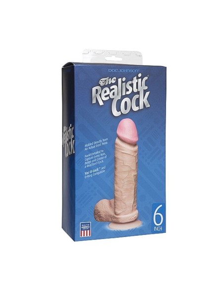 The Realistic Cock - 6 Inch - Skin