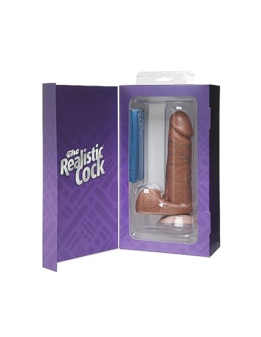 The Realistic Cock - 6 Inch - Mullato