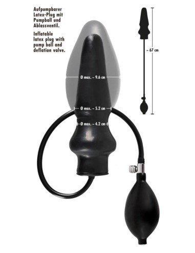 Latex Plug Inflatable