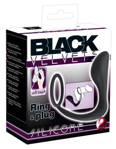 Black Velvets Ring & Plug