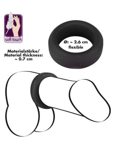 Black Velvets Cock Ring 2.6 cm
