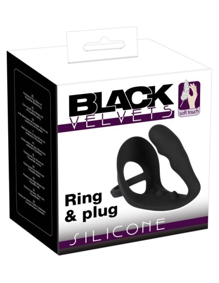 Black Velvets Ring & Plug