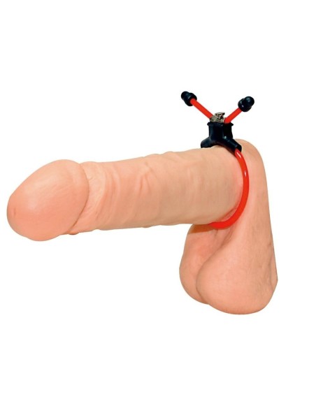 Red Sling Cock RIng
