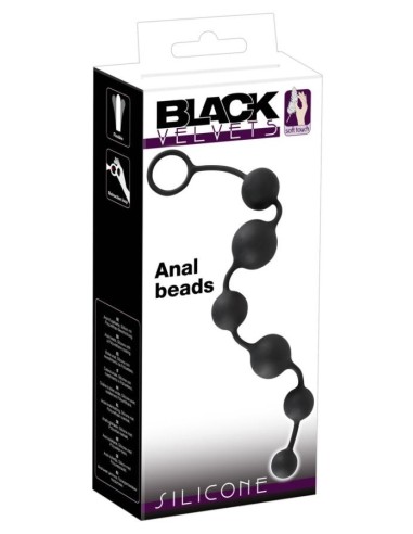 Black Velvets Anal Beads