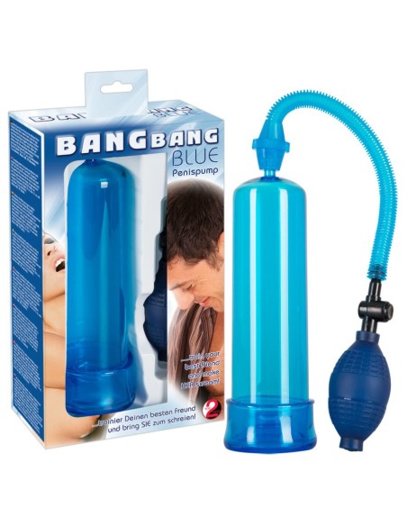 Bang Bang Blue Penis Pump blue