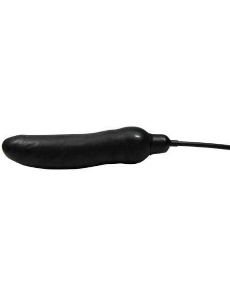 Blow me up Latex Dildo black