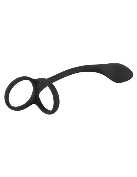 Black Velvets Cock + Ball ring