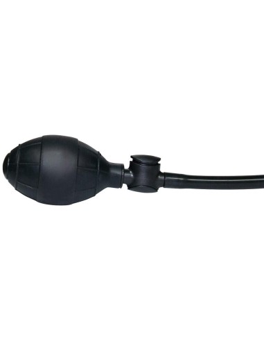True Black Vibrating Butt Plug