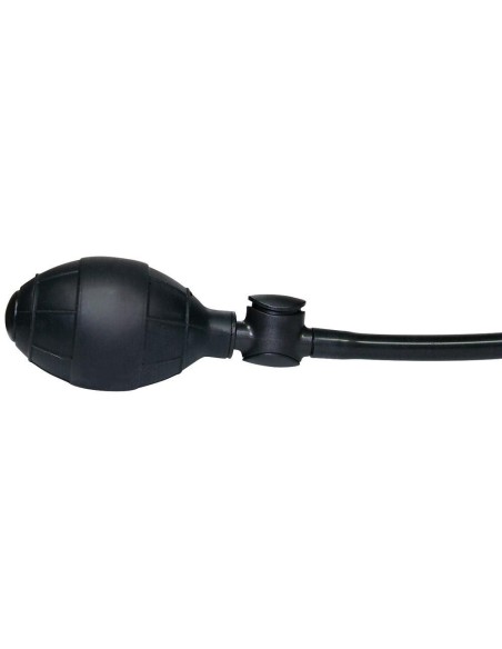 True Black Vibrating Butt Plug
