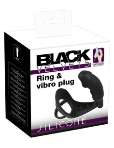 Vibrating Silicone Plug