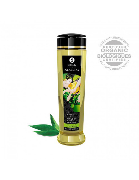NATURAL MASSAGE OIL - ORGANICA / GREEN acquista online su Porky's Store